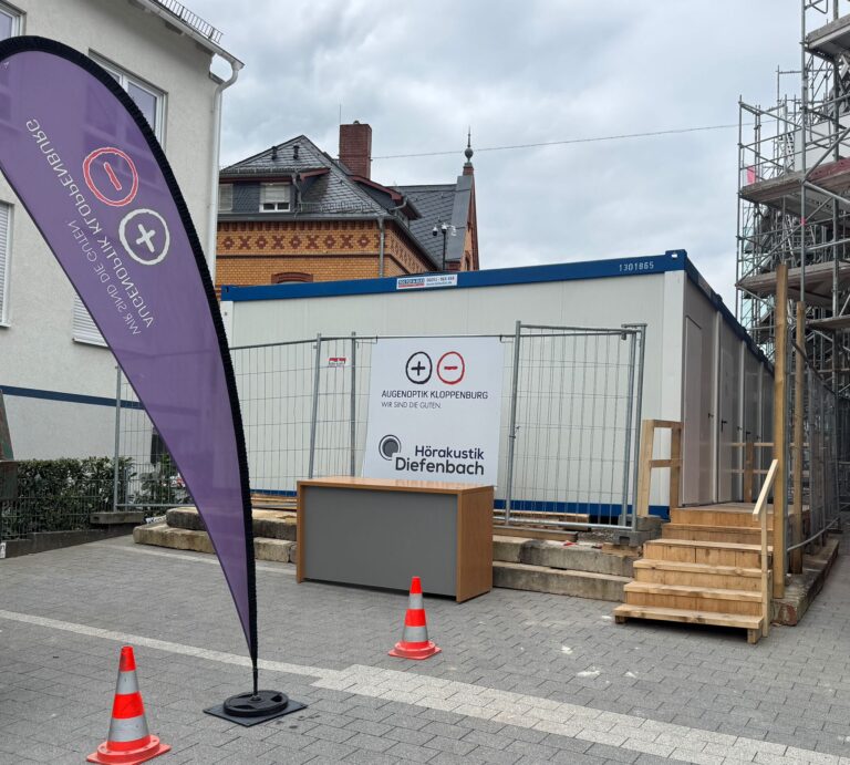 Baustelle Zwischenunterkunft